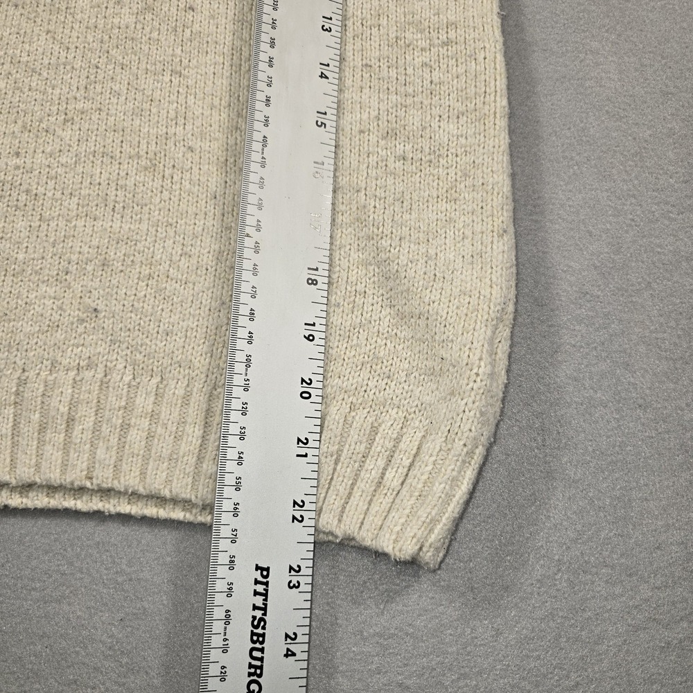 Urban Pipeline Mens XL‎ Oatmeal Beige Sweater Shawl Collar Button Knit Pullover - Picture 7 of 9